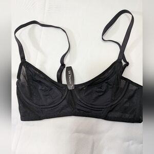 Adore Me Elegant Black Bra NWT 32B
